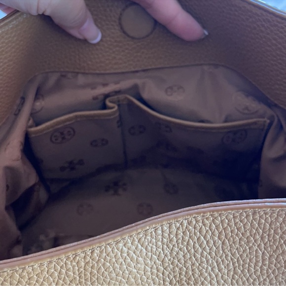 BROWN TORY BURCH LEATHER TOTE - Picture 8 of 8